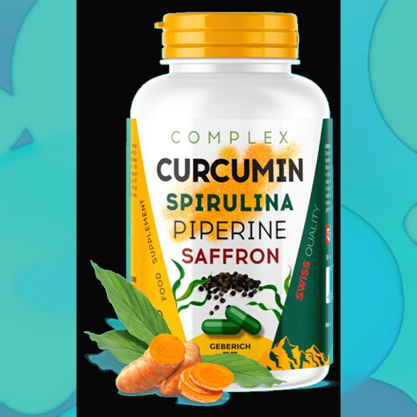 Curcumin Spirulina Piperine